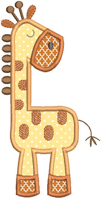 Simple Jungle Applique Machine Embroidery Designs By JuJu