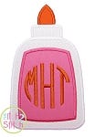 Glue Bottle Applique | Machine Embroidery Designs by JuJu