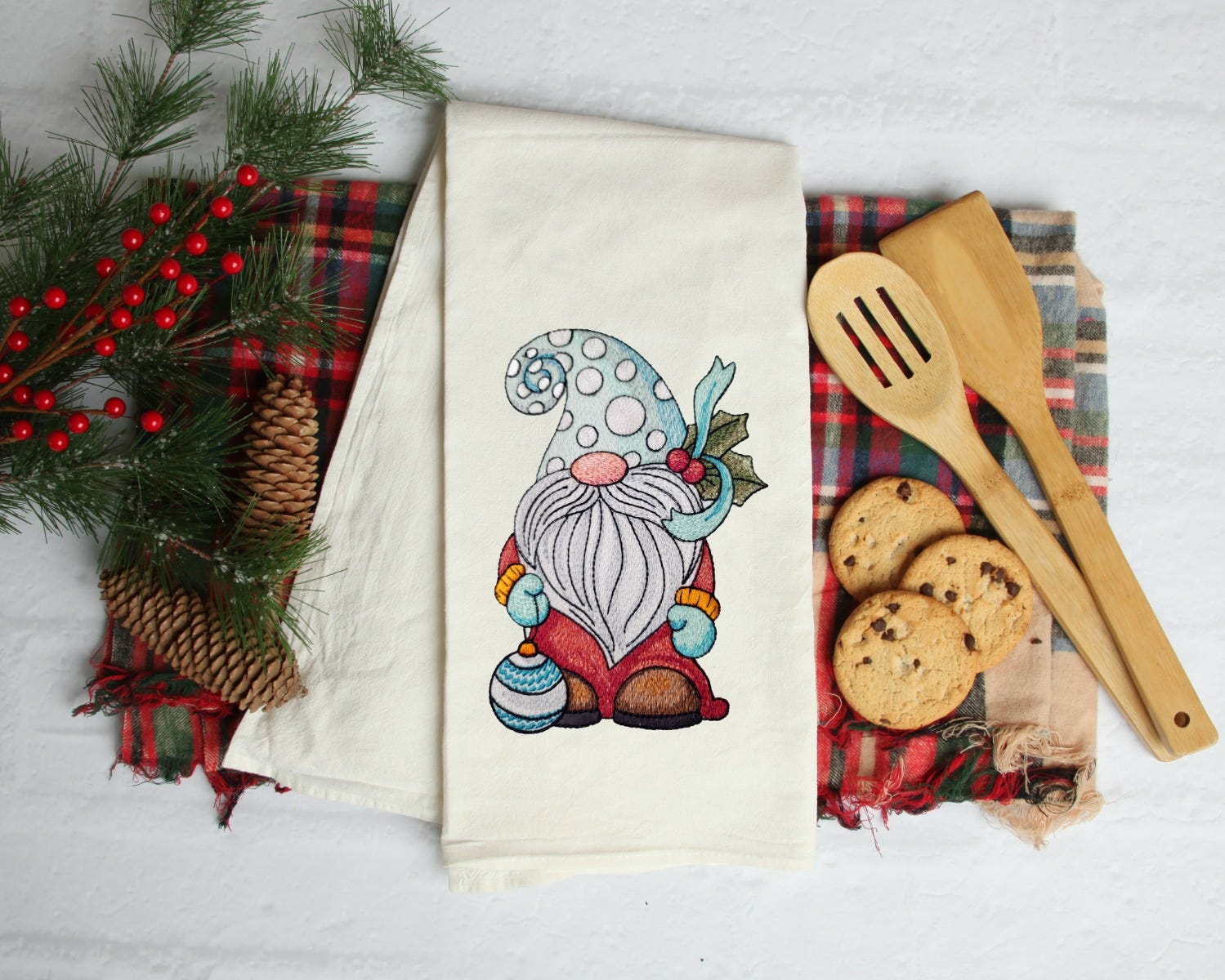 Gnome Pajamas | Machine Embroidery Designs by JuJu