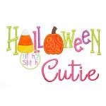 Halloween Cutie Applique | Machine Embroidery Designs by JuJu
