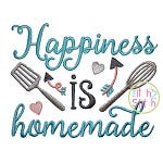 Happiness is Homemade Embroidery | Machine Embroidery Designs by JuJu