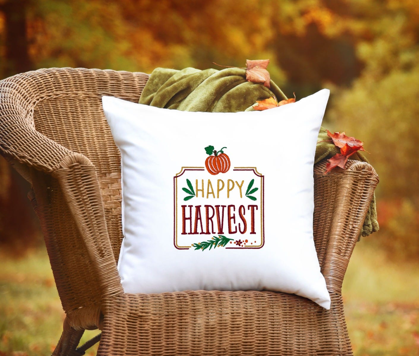 Farm Fresh Thanksgiving 4 | Machine Embroidery Designs by JuJu