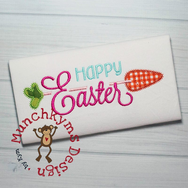 Happy Easter | Machine Embroidery Designs by JuJu