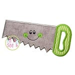 Happy Saw Applique | Machine Embroidery Designs by JuJu