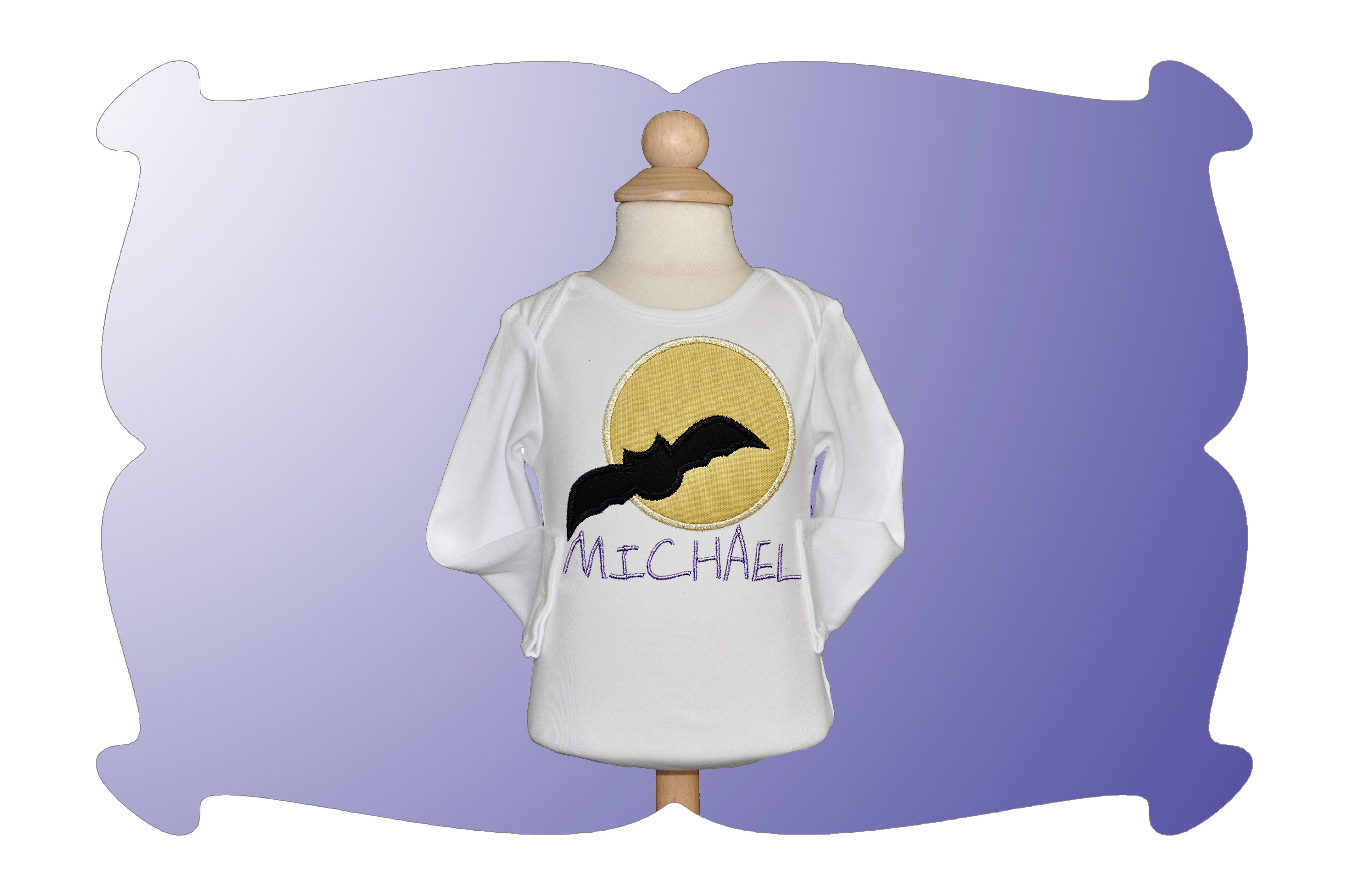 Haunted Moon Applique | Machine Embroidery Designs by JuJu