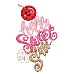 Hello Sweet Stuff Applique | Machine Embroidery Designs by JuJu
