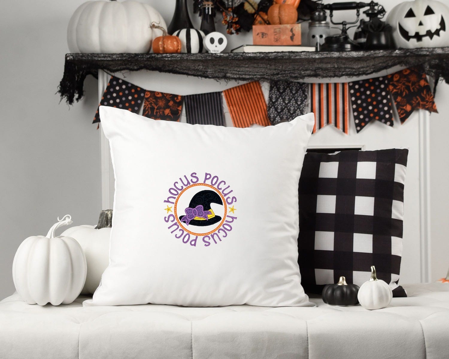 Hocus Pocus Applique | Machine Embroidery Designs by JuJu