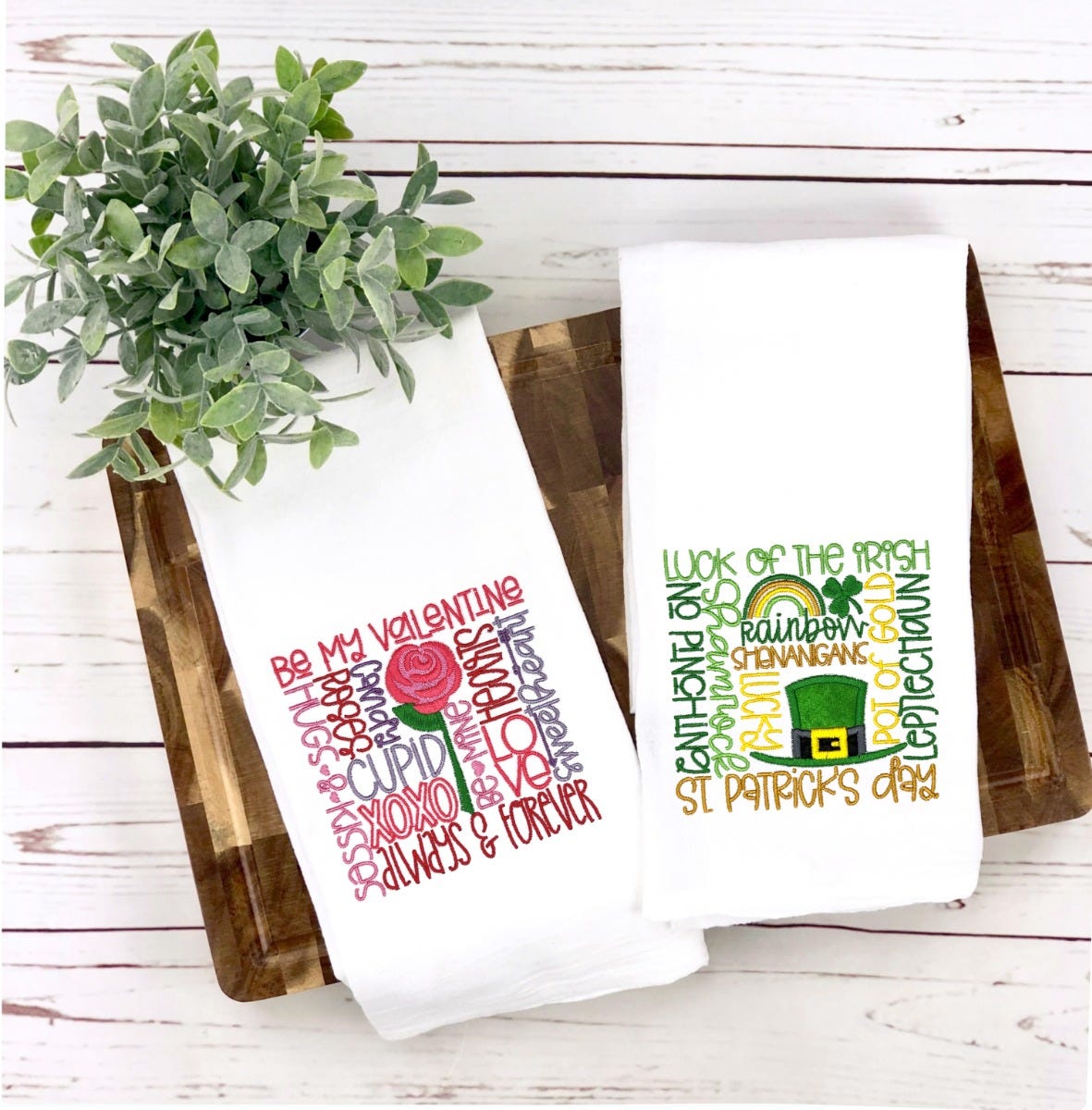 Holiday Subway Art | Machine Embroidery Designs by JuJu