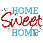 Home Sweet Home Hawaii Embroidery | Machine Embroidery Designs by JuJu 