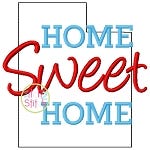 Home Sweet Home Utah Embroidery | Machine Embroidery Designs by JuJu