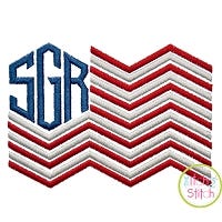 Honeycomb Flag Frame Embroidery | Machine Embroidery Designs by JuJu