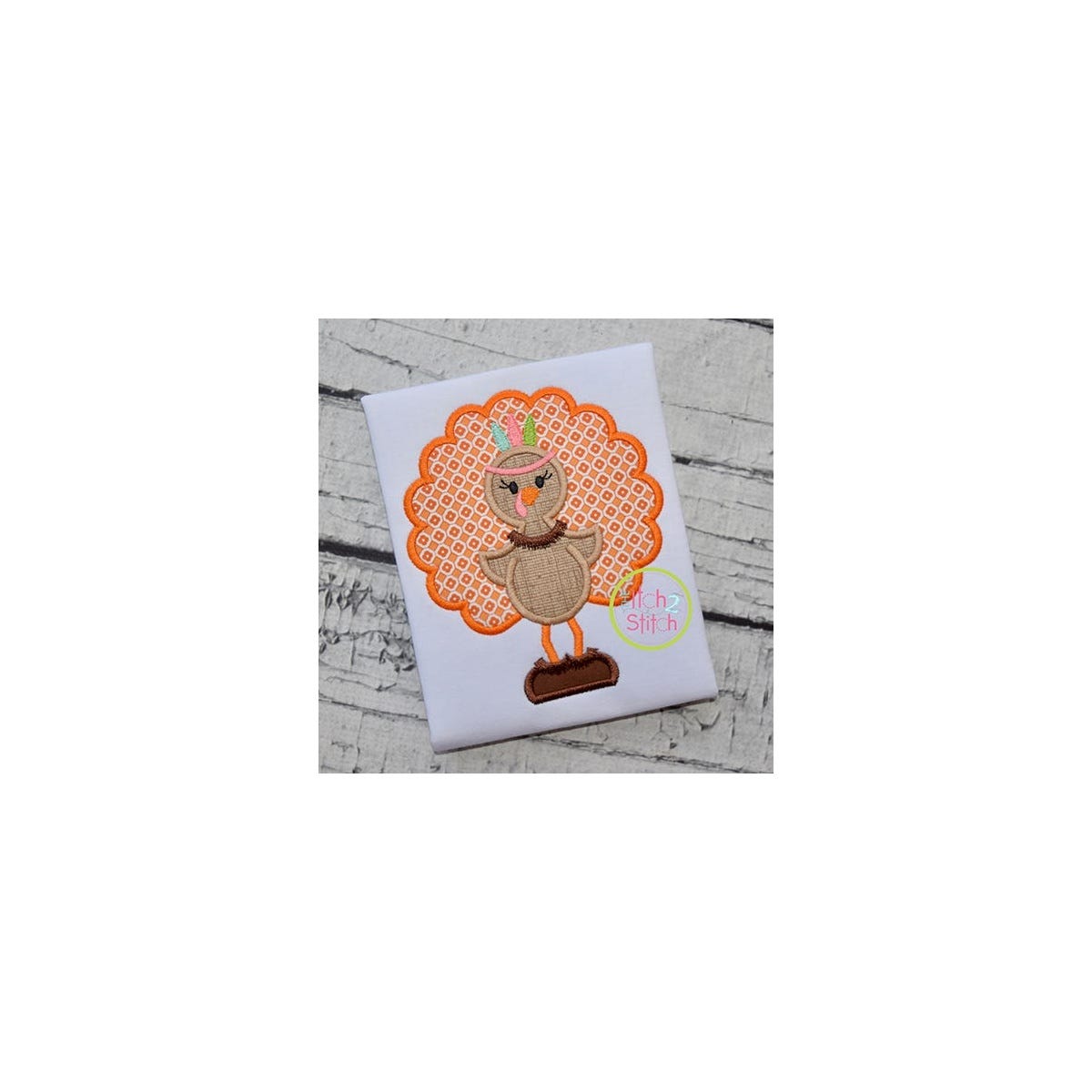 Thanksgiving Cuties Embroidery Designs Bundle