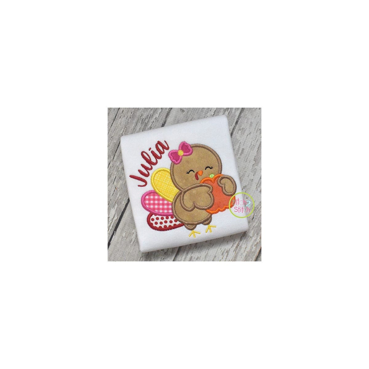 Thanksgiving Cuties Embroidery Designs Bundle