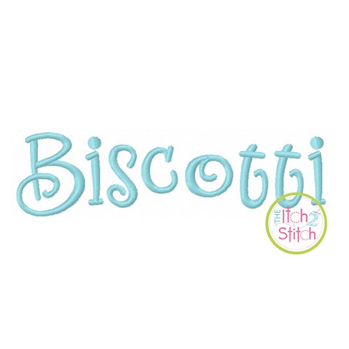 Biscotti Embroidery Font Digital Machine Embroidery Designs by JuJu