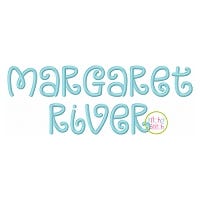 Margaret River Embroidery Font | Machine Embroidery Designs by JuJu