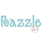 Razzle Embroidery Font | Machine Embroidery Designs by JuJu