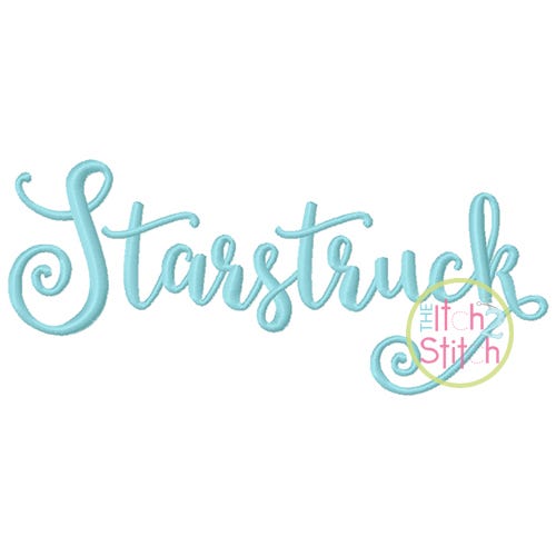 Starstruck Embroidery Font | Machine Embroidery Designs by JuJu