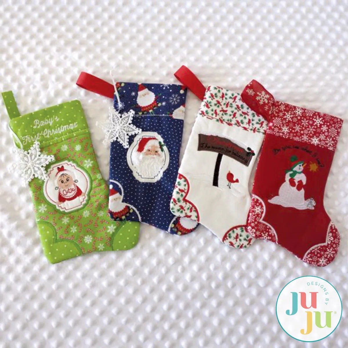 Christmas Stocking In The Hoop Bundle