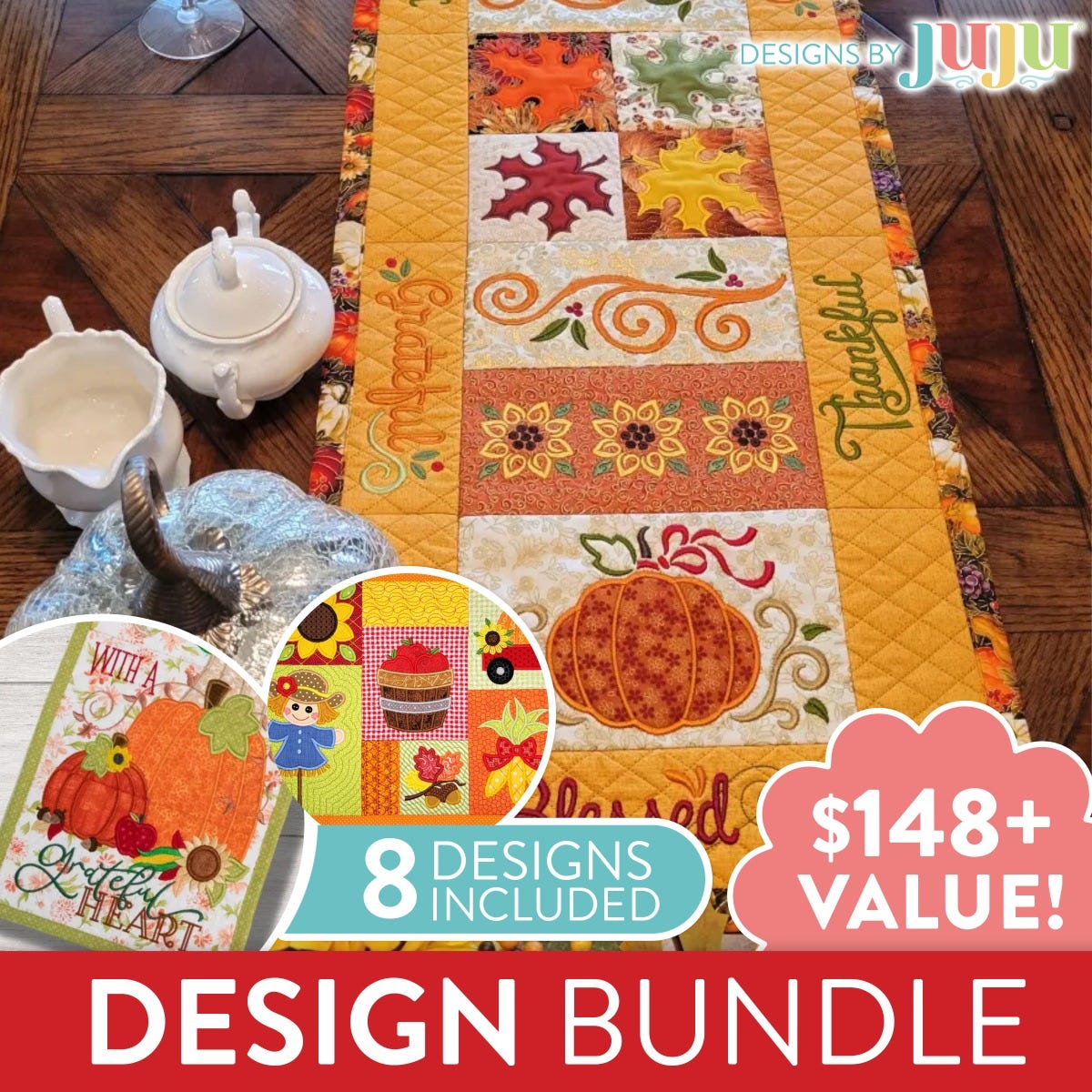 Harvest Home In The Hoop Bundle