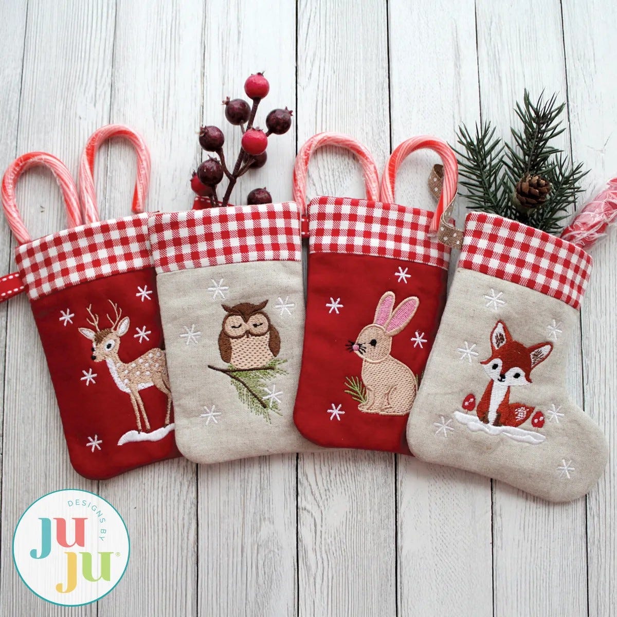 Christmas Stocking In The Hoop Bundle