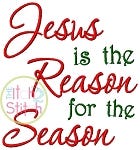 Jesus Is the Reason Embroidery Design | Machine Embroidery Designs by JuJu
