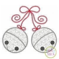 Jingle Bells Motif Embroidery | Machine Embroidery Designs by JuJu