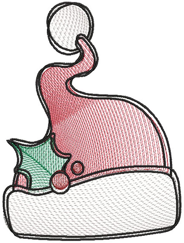 Jolly Christmas Sketch Machine Embroidery Designs by JuJu