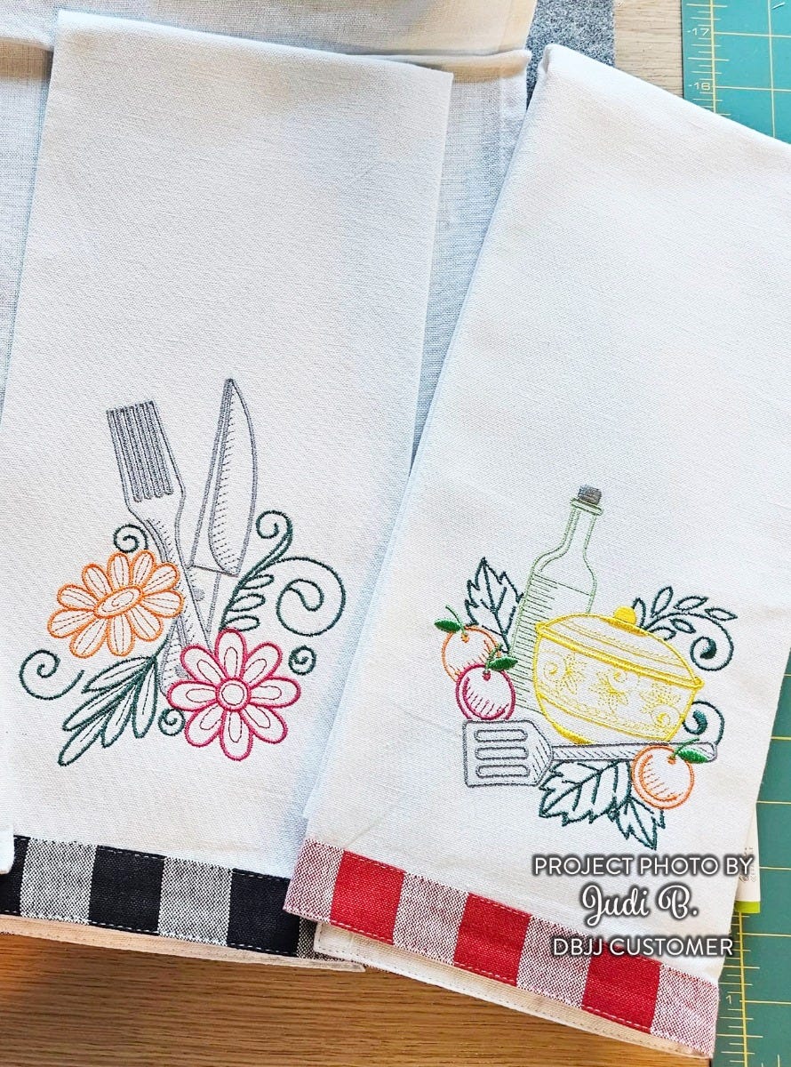 Floral Swirly Kitchen 3