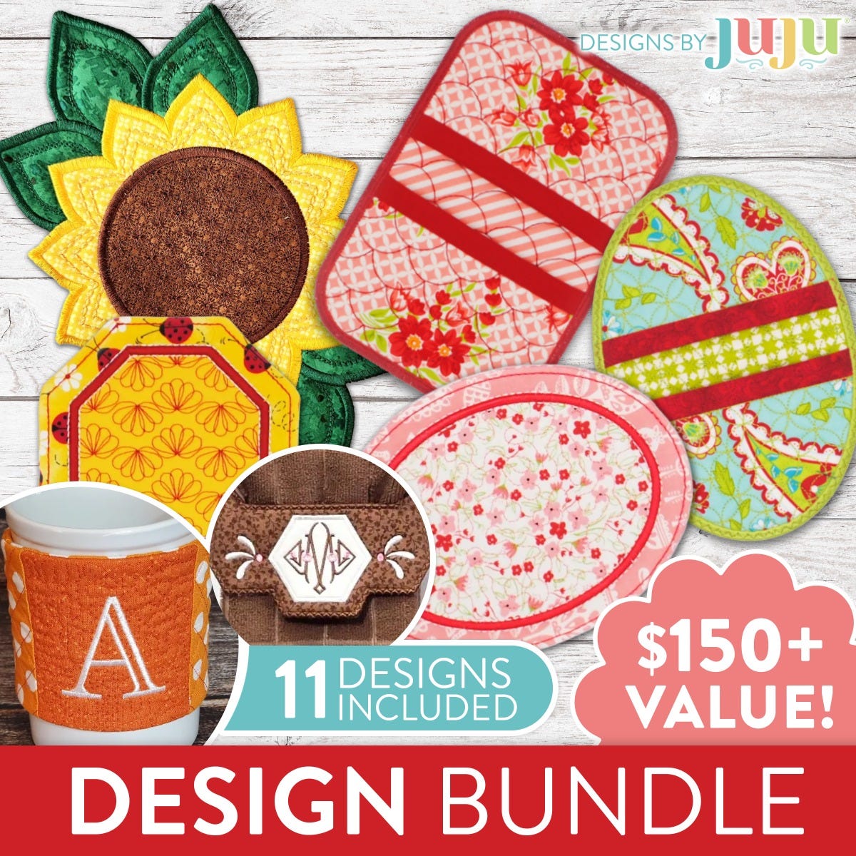 Julie’s Kitchen Favorites In The Hoop Bundle