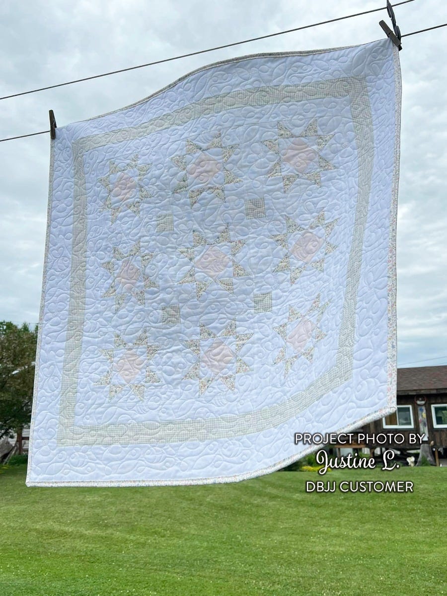 More Bees And Flowers End-to-End Quilting Embroidery Design