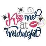 Kiss Me at Midnight Embroidery | Machine Embroidery Designs by JuJu
