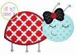Ladybug 3 Applique | Machine Embroidery Designs by JuJu