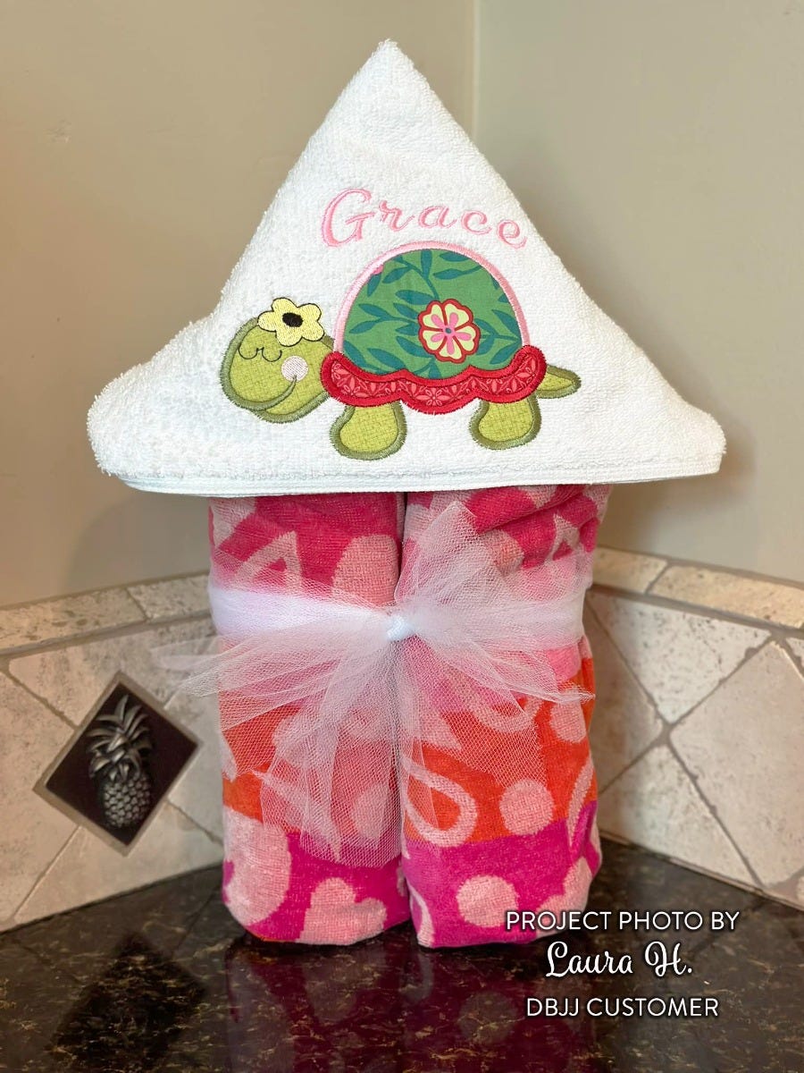 Totally Turtles Applique