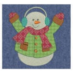 Let it Snow! Machine Embroidery Designs by JuJu