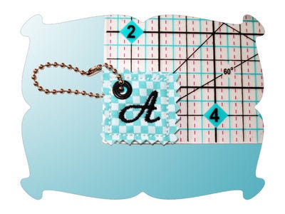 Lil Monogrammed Tags