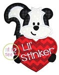 Little Stinker Applique | Machine Embroidery Designs by JuJu