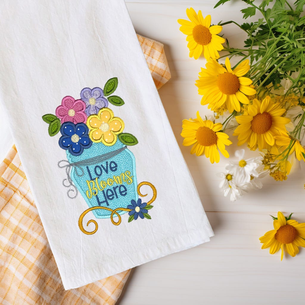 Live Simply Applique | Machine Embroidery Designs by JuJu