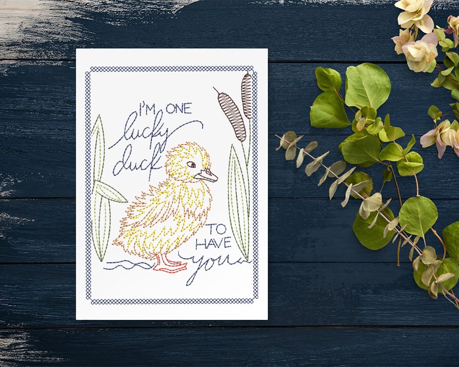 Love Greeting Cards 2 | Machine Embroidery Designs by JuJu