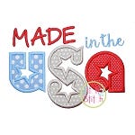Made in the USA Applique | Machine Embroidery Designs by JuJu