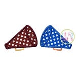 Megaphone House Divided Applique | Machine Embroidery Designs by JuJu