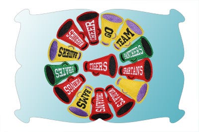 Megaphone Snap Clip Covers Set 2 | Machine Embroidery Designs by JuJu