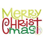 Merry Christmas 2 Embroidery | Machine Embroidery Designs by JuJu
