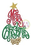Merry Christmas 3 Embroidery | Machine Embroidery Designs by JuJu