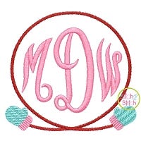Mittens Frame Embroidery | Machine Embroidery Designs by JuJu