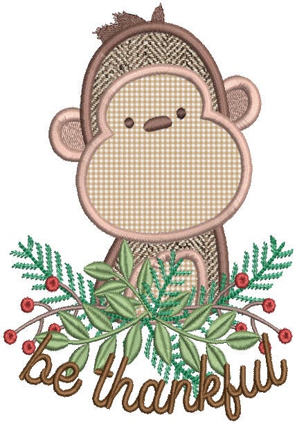 Be Kind Critters Applique 4 Machine Embroidery Designs by JuJu 