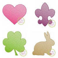 Monthly Mini Sketch Embroidery Set 1 | Machine Embroidery Designs by JuJu