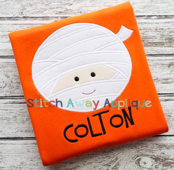 Mummy Boy | Machine Embroidery Designs by JuJu