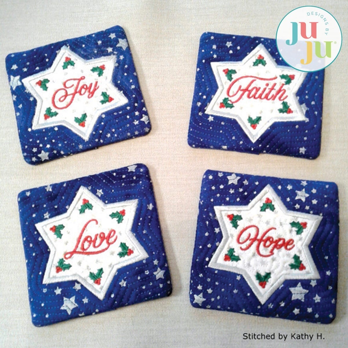 Hanukkah Embroidery Designs and In The Hoop Bundle