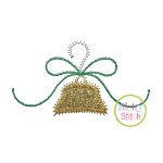 Ornament Topper 2 ZigZag Applique | Machine Embroidery Designs by JuJu