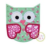 Owl 4 Applique | Machine Embroidery Designs by JuJu